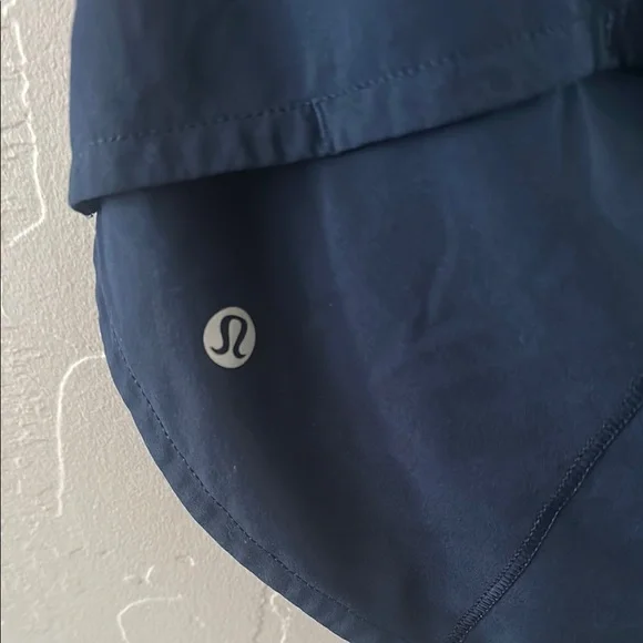 LuLuLemon Navy Women's Athletic Shorts - Picture 3 of 4